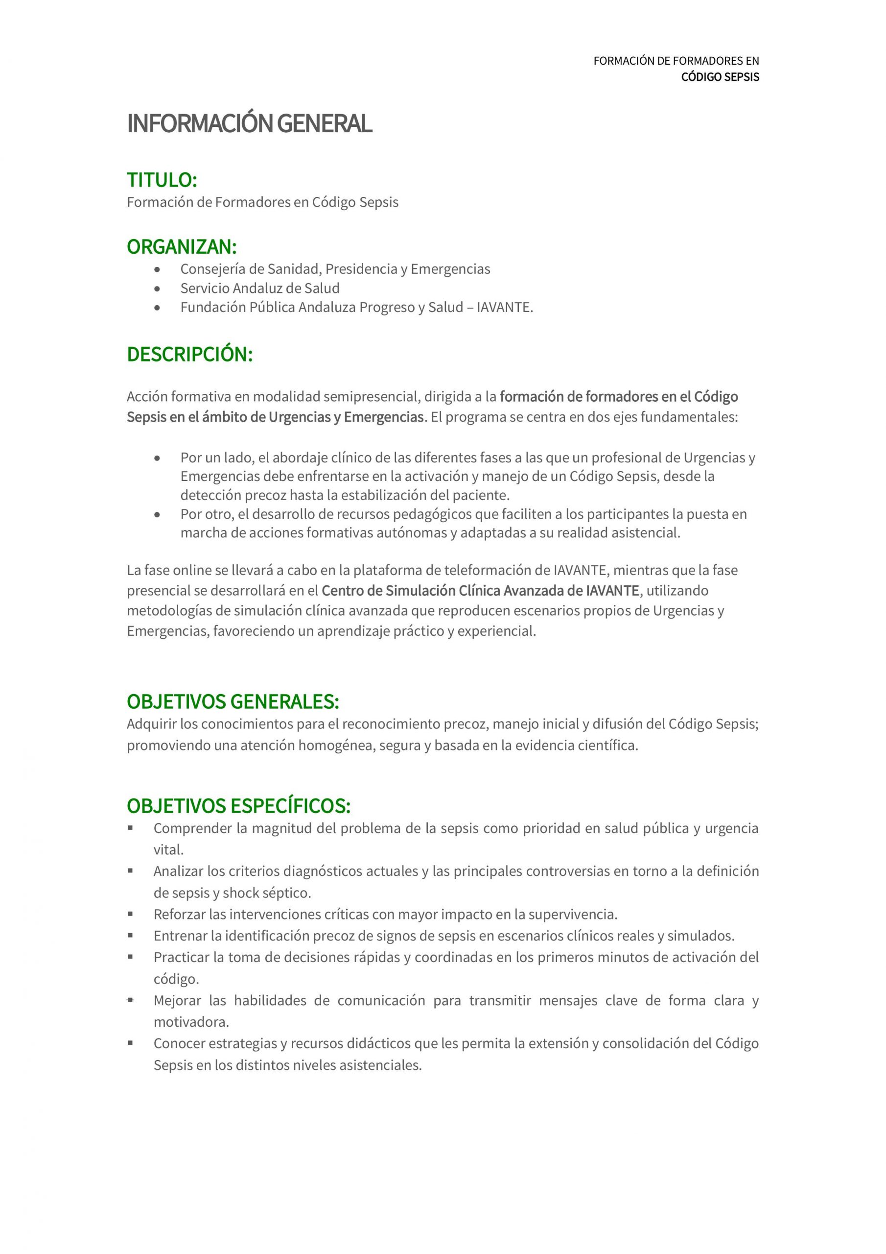 Información Curso